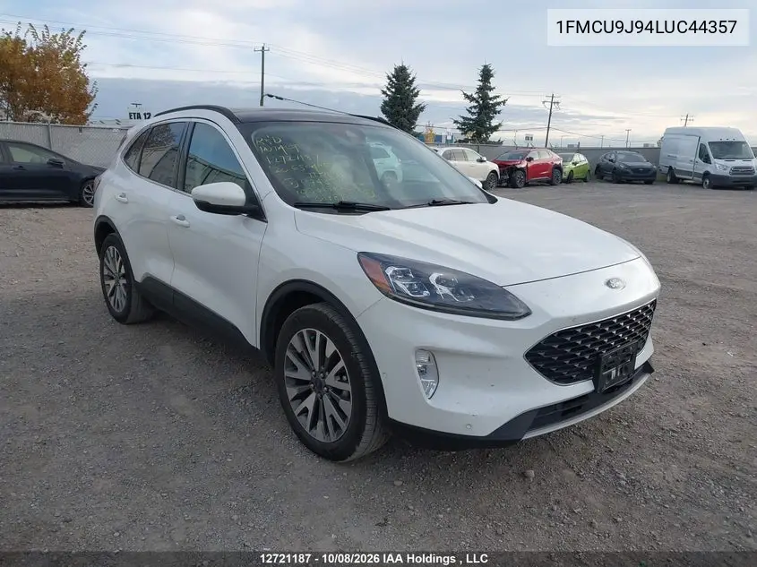 FORD ESCAPE 2020, VIN 1FMCU9J94LUC44357