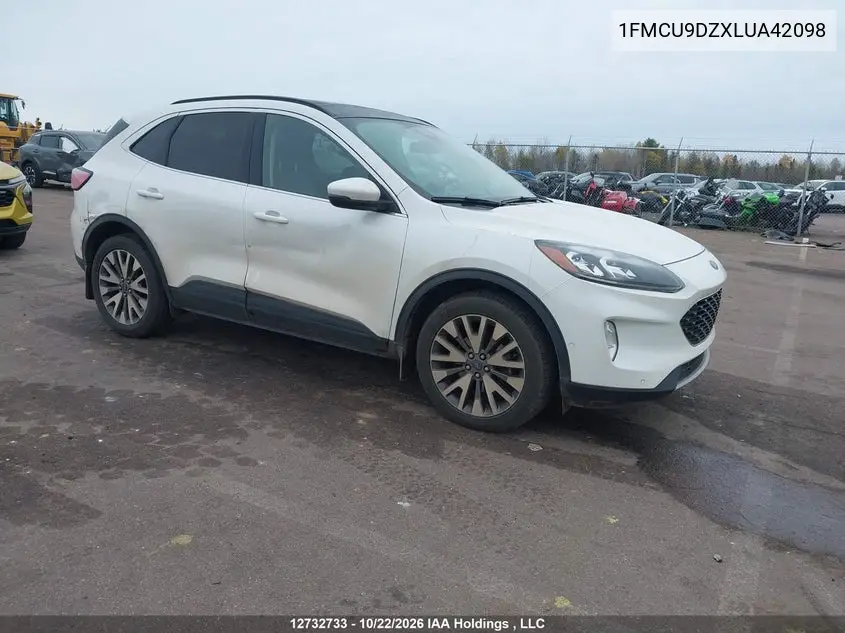 FORD ESCAPE 2020, VIN 1FMCU9DZXLUA42098