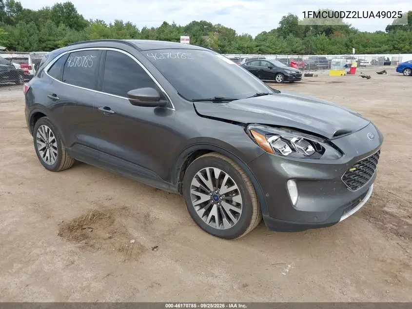 FORD ESCAPE 2020, VIN 1FMCU0DZ2LUA49025