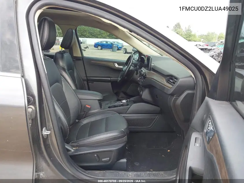 2020 FORD ESCAPE VIN 1FMCU0DZ2LUA49025 — фото 5