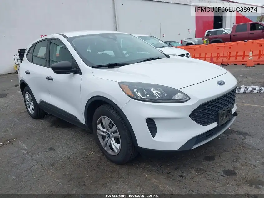 FORD ESCAPE 2020, VIN 1FMCU0F66LUC38974