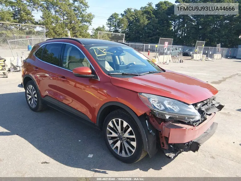 FORD ESCAPE 2020, VIN 1FMCU9J93LUA44666