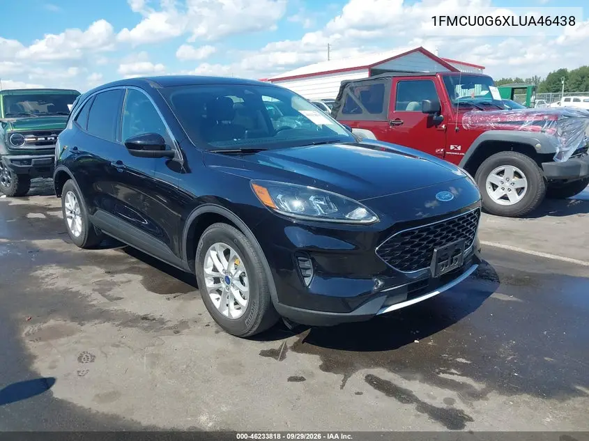 FORD ESCAPE 2020, VIN 1FMCU0G6XLUA46438