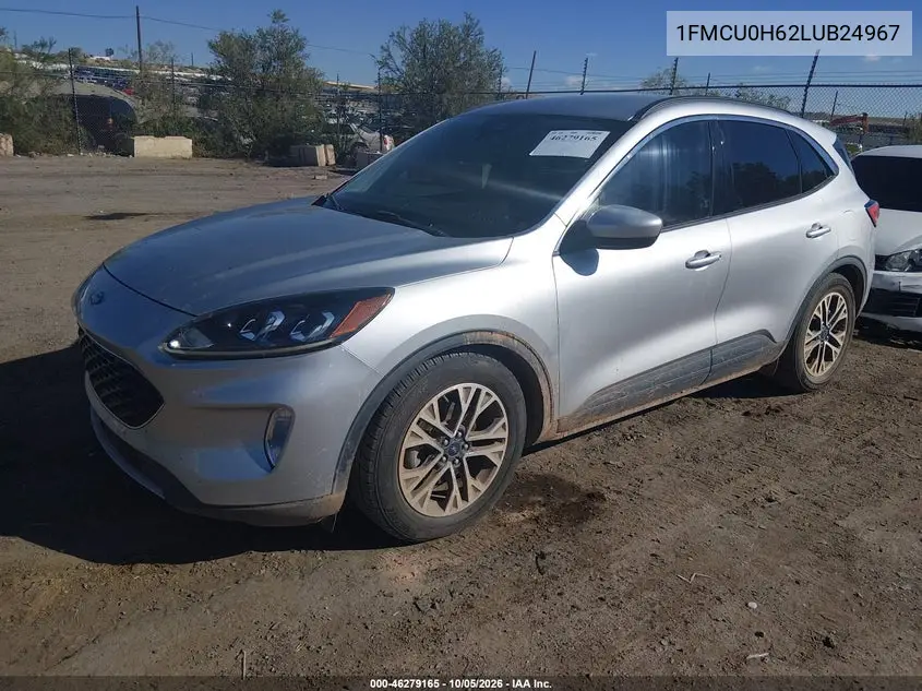 2020 FORD ESCAPE VIN 1FMCU0H62LUB24967 — фото 2