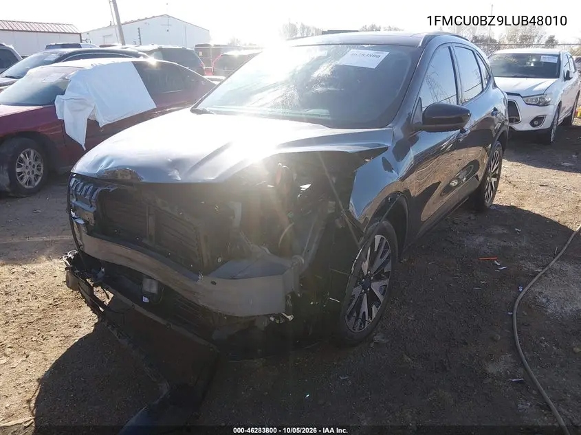 2020 FORD ESCAPE VIN 1FMCU0BZ9LUB48010 — фото 2