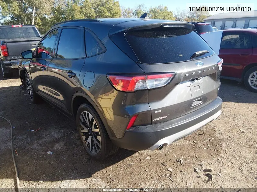 2020 FORD ESCAPE VIN 1FMCU0BZ9LUB48010 — фото 3