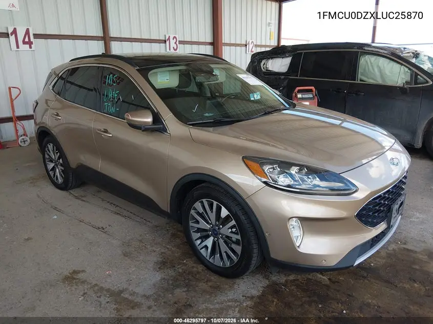 FORD ESCAPE 2020, VIN 1FMCU0DZXLUC25870