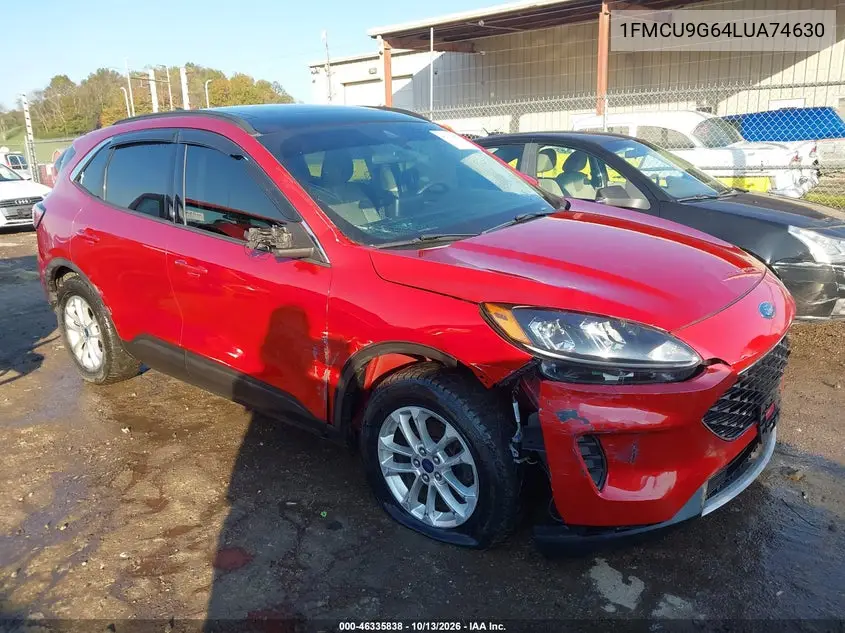 FORD ESCAPE 2020, VIN 1FMCU9G64LUA74630