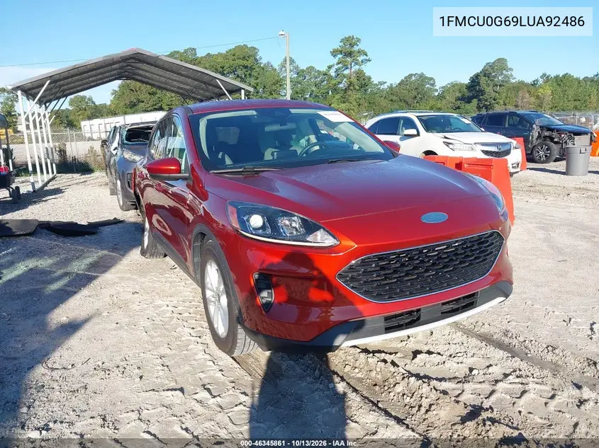 FORD ESCAPE 2020, VIN 1FMCU0G69LUA92486
