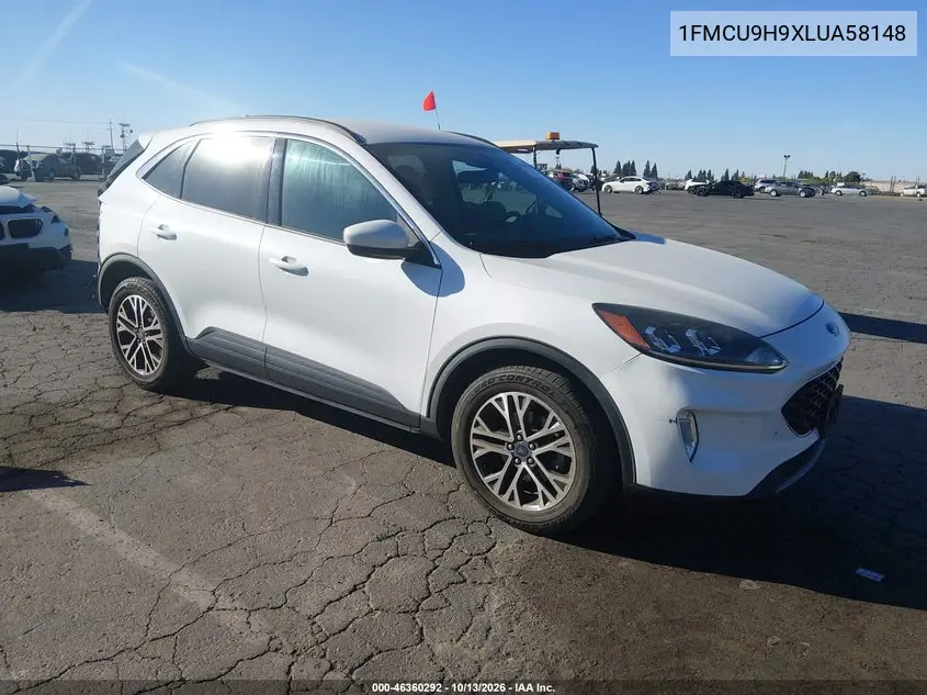 FORD ESCAPE 2020, VIN 1FMCU9H9XLUA58148
