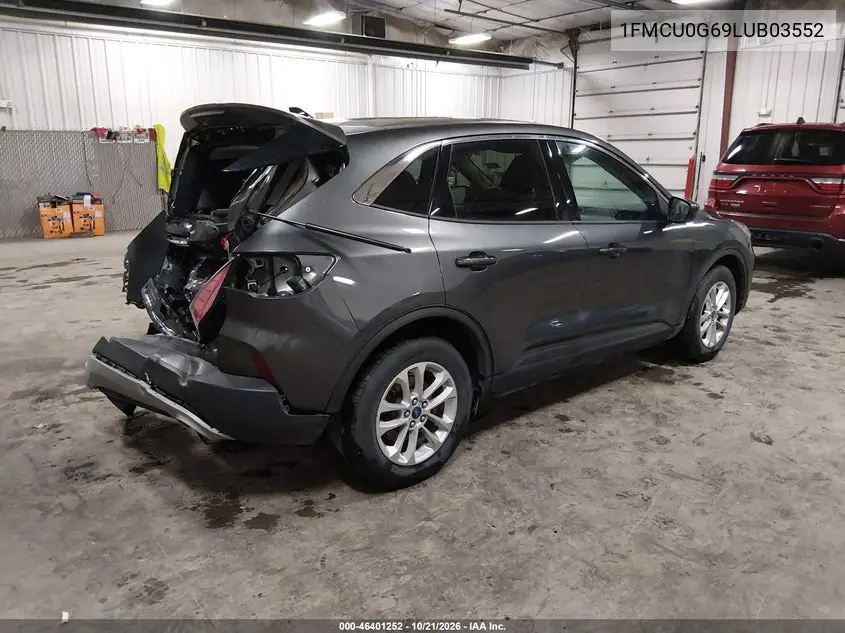 FORD ESCAPE 2020, VIN 1FMCU0G69LUB03552