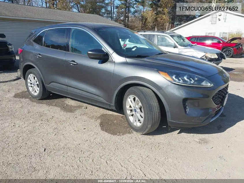FORD ESCAPE 2020, VIN 1FMCU0G65LUA27652