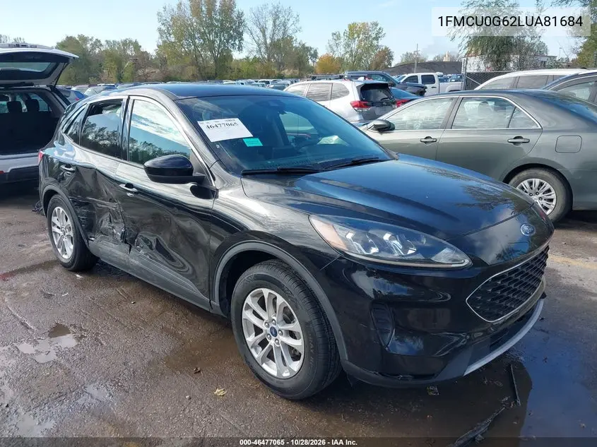 FORD ESCAPE 2020, VIN 1FMCU0G62LUA81684