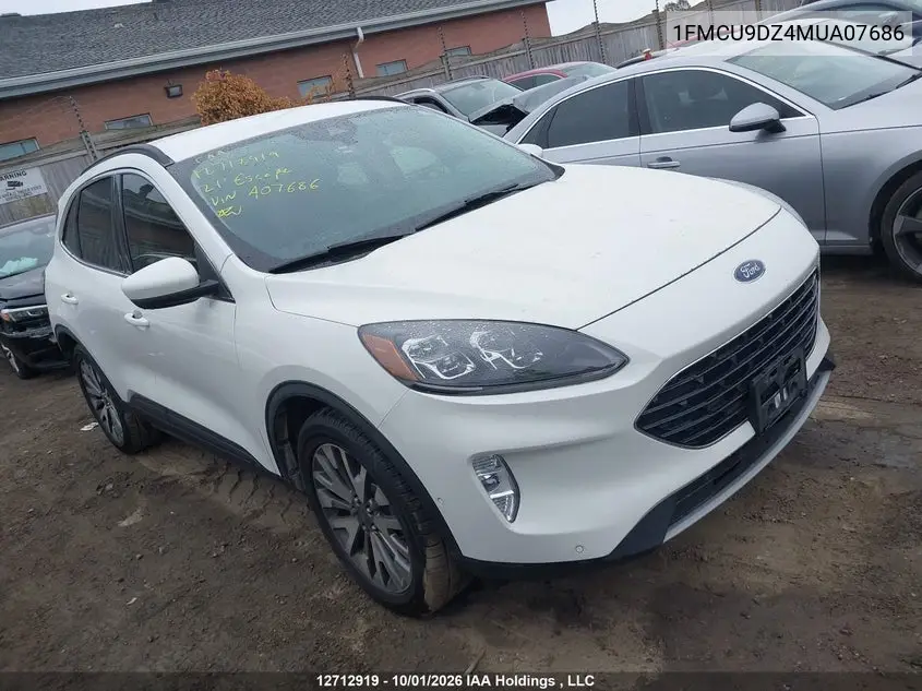 FORD ESCAPE 2021, VIN 1FMCU9DZ4MUA07686