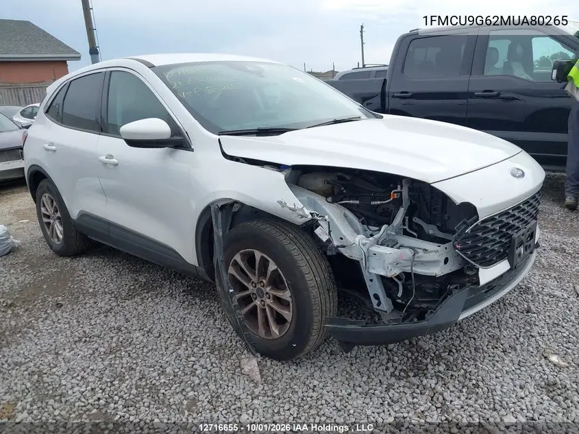 FORD ESCAPE 2021, VIN 1FMCU9G62MUA80265