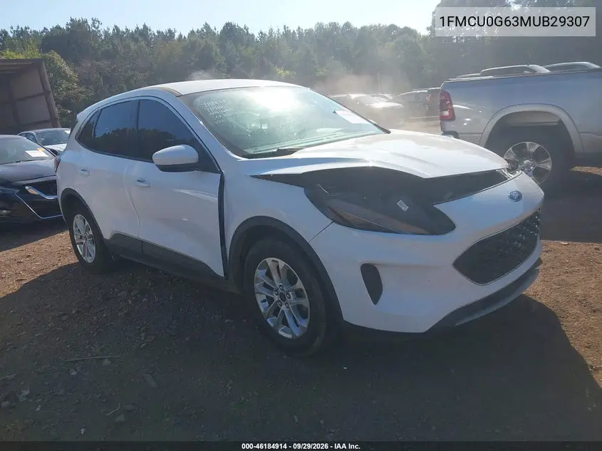 FORD ESCAPE 2021, VIN 1FMCU0G63MUB29307