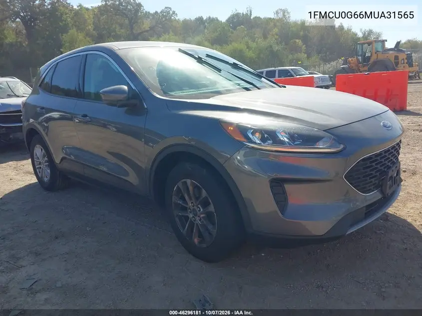 FORD ESCAPE 2021, VIN 1FMCU0G66MUA31565