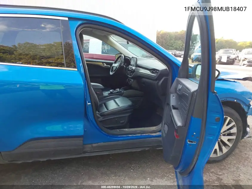 2021 FORD ESCAPE VIN 1FMCU9J98MUB18407 — фото 5