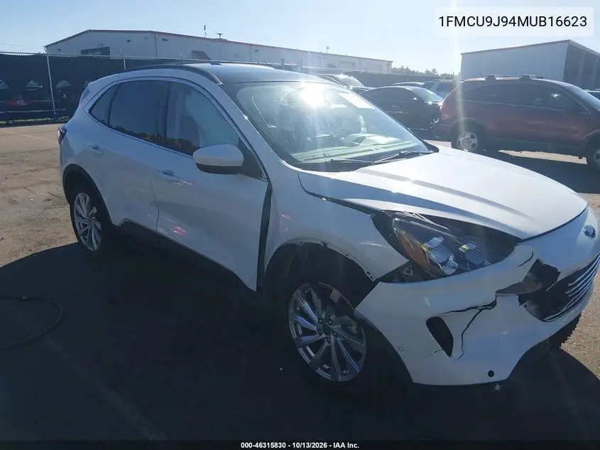 FORD ESCAPE 2021, VIN 1FMCU9J94MUB16623