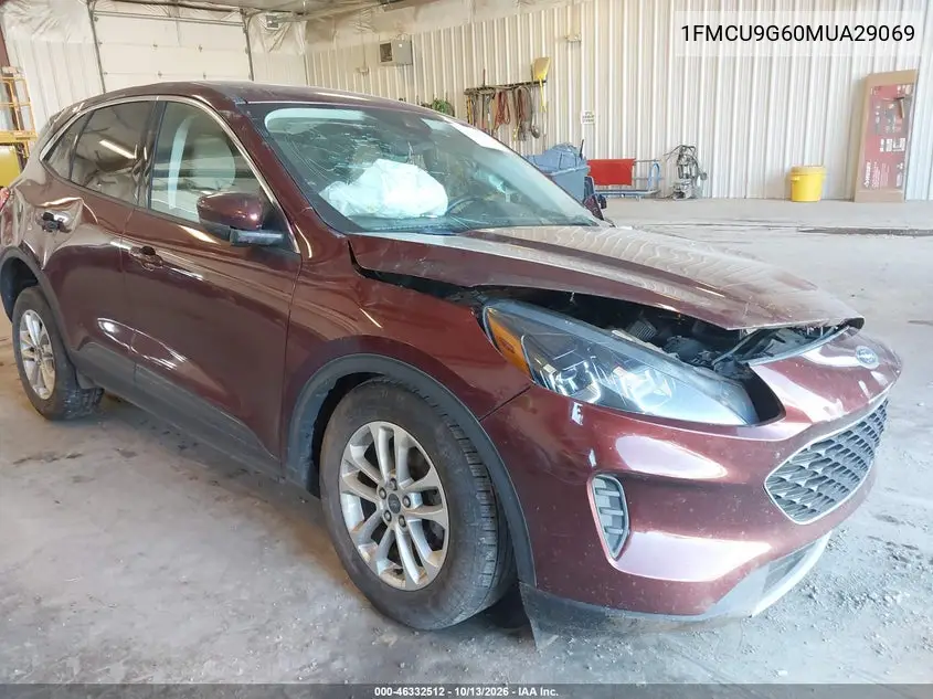 FORD ESCAPE 2021, VIN 1FMCU9G60MUA29069