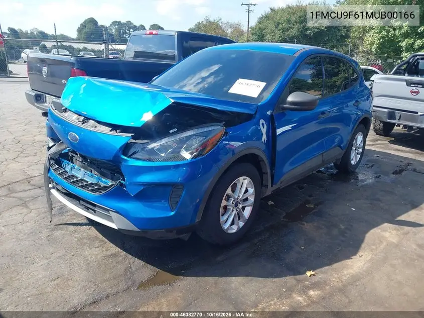 2021 FORD ESCAPE VIN 1FMCU9F61MUB00166 — фото 2