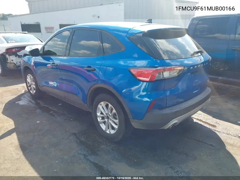 2021 FORD ESCAPE VIN 1FMCU9F61MUB00166 — фото 3