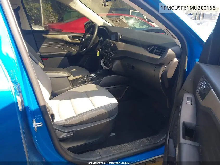 2021 FORD ESCAPE VIN 1FMCU9F61MUB00166 — фото 5