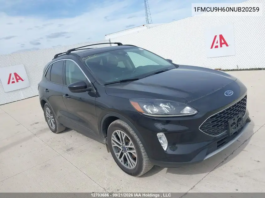 FORD ESCAPE 2022, VIN 1FMCU9H60NUB20259
