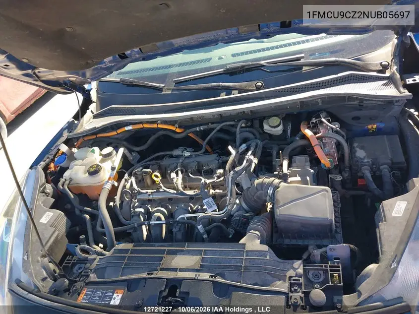 2022 FORD ESCAPE VIN 1FMCU9CZ2NUB05697 — фото 10