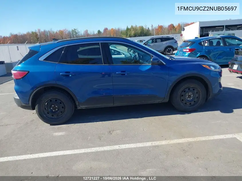 2022 FORD ESCAPE VIN 1FMCU9CZ2NUB05697 — фото 13
