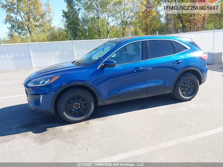 2022 FORD ESCAPE VIN 1FMCU9CZ2NUB05697 — фото 14