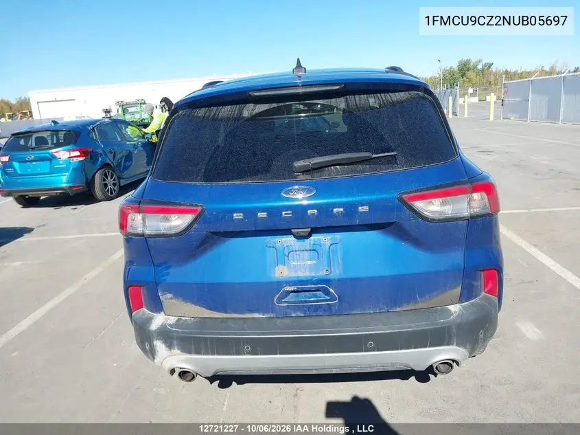 2022 FORD ESCAPE VIN 1FMCU9CZ2NUB05697 — фото 16