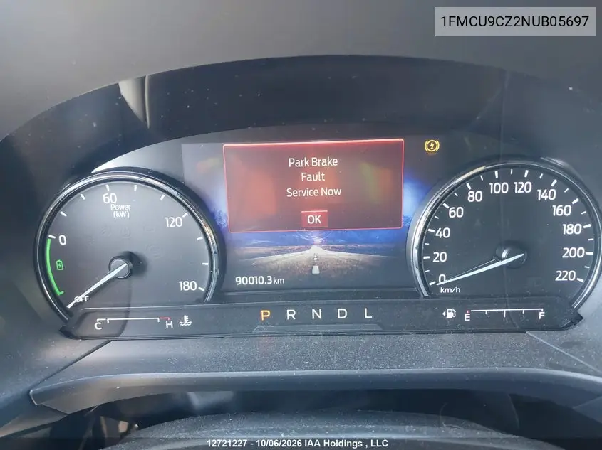 2022 FORD ESCAPE VIN 1FMCU9CZ2NUB05697 — фото 7