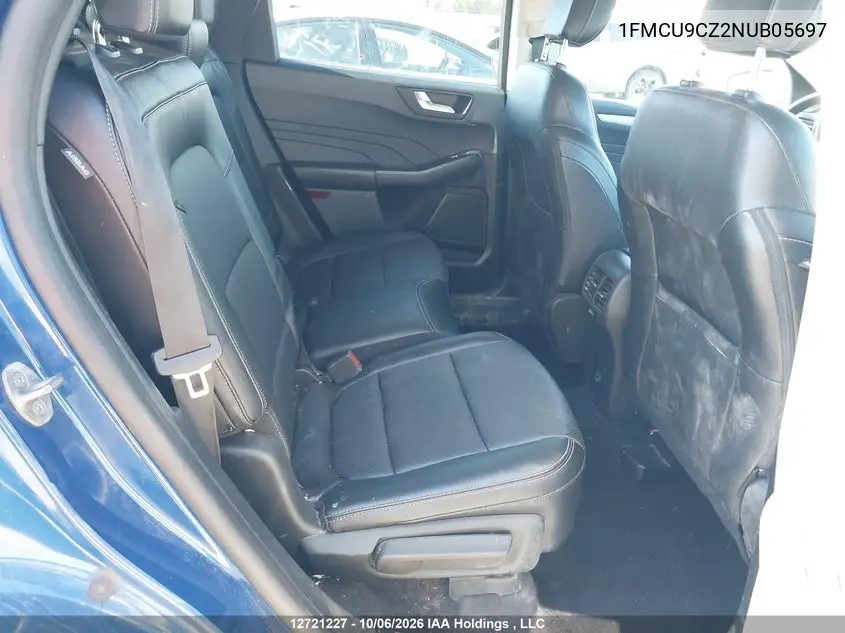 2022 FORD ESCAPE VIN 1FMCU9CZ2NUB05697 — фото 8