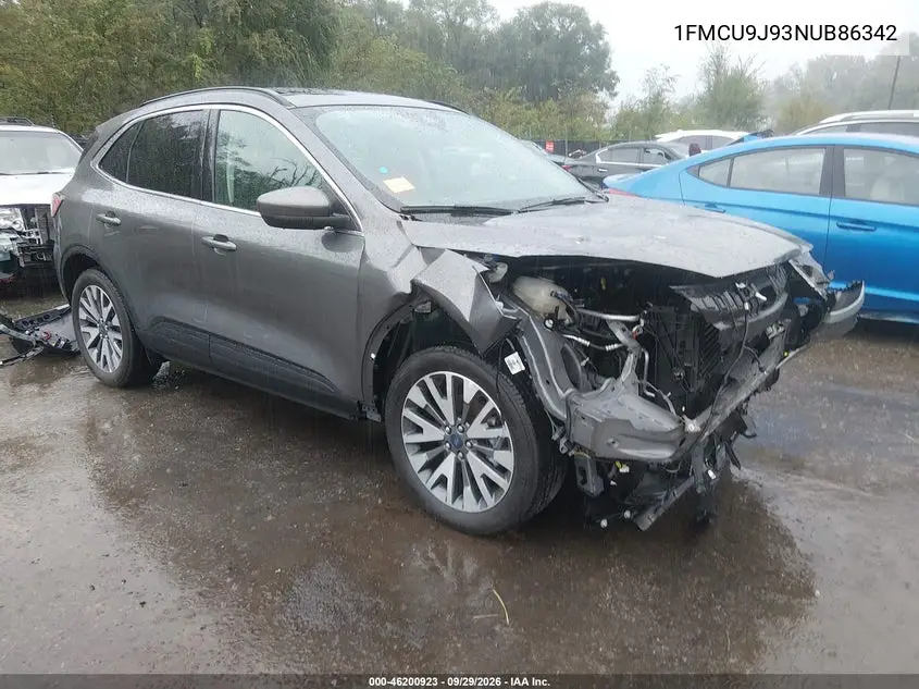 FORD ESCAPE 2022, VIN 1FMCU9J93NUB86342