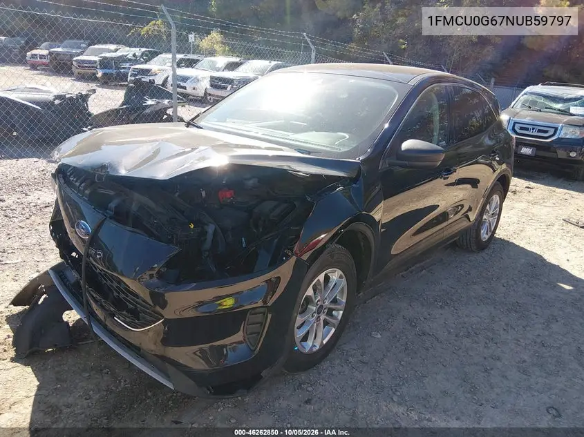 2022 FORD ESCAPE VIN 1FMCU0G67NUB59797 — фото 2