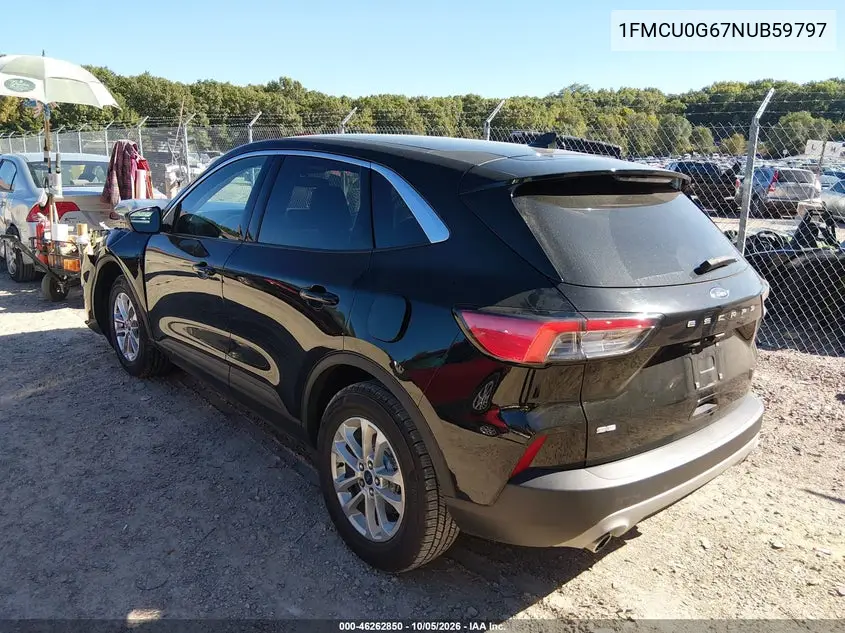 2022 FORD ESCAPE VIN 1FMCU0G67NUB59797 — фото 3