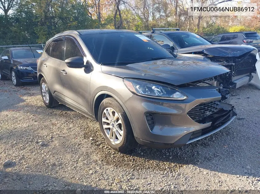 FORD ESCAPE 2022, VIN 1FMCU0G66NUB86912