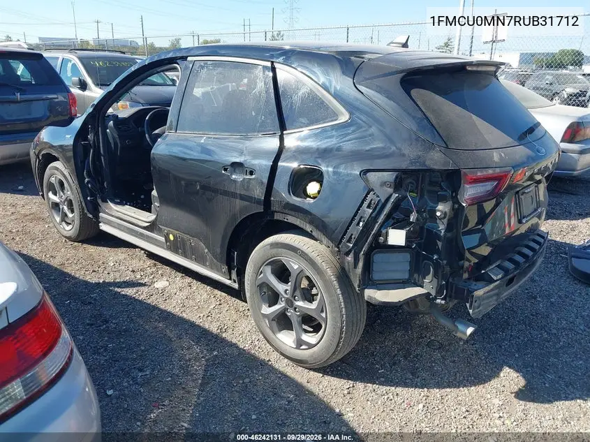 2024 FORD ESCAPE VIN 1FMCU0MN7RUB31712 — фото 3