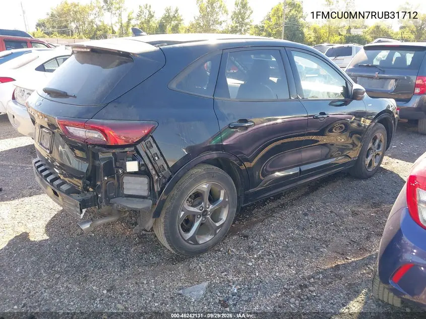 2024 FORD ESCAPE VIN 1FMCU0MN7RUB31712 — фото 4