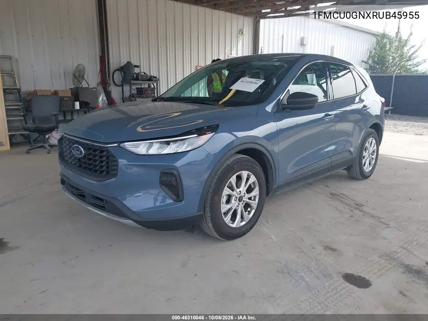 2024 FORD ESCAPE VIN 1FMCU0GNXRUB45955 — фото 2
