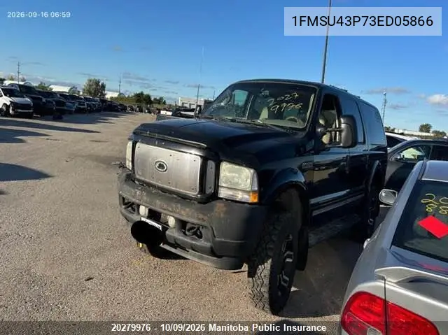 2003 FORD EXCURSION VIN 1FMSU43P73ED05866 — фото 2