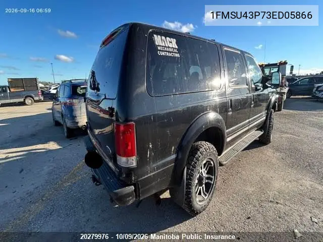 2003 FORD EXCURSION VIN 1FMSU43P73ED05866 — фото 3