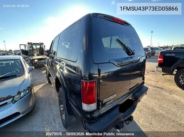 2003 FORD EXCURSION VIN 1FMSU43P73ED05866 — фото 4