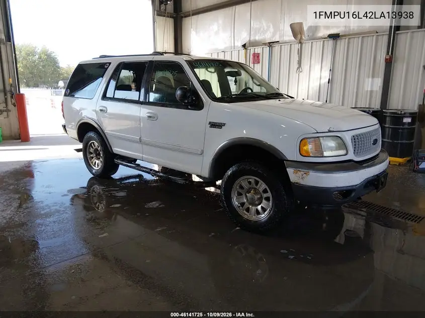 FORD EXPEDITION 2002, VIN 1FMPU16L42LA13938