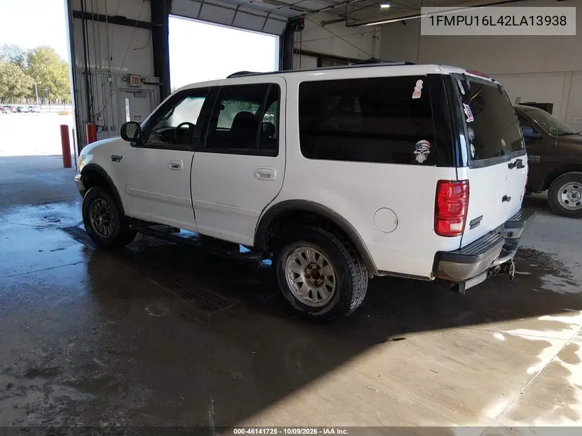 2002 FORD EXPEDITION VIN 1FMPU16L42LA13938 — фото 3