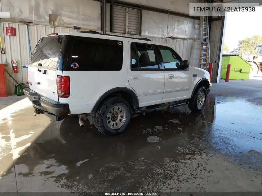 2002 FORD EXPEDITION VIN 1FMPU16L42LA13938 — фото 4