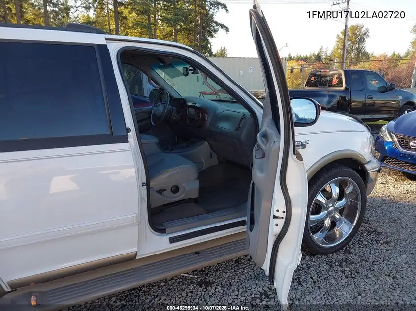 2002 FORD EXPEDITION VIN 1FMRU17L02LA02720 — фото 5