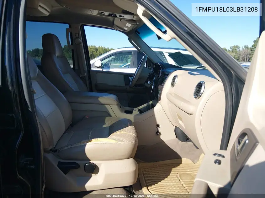 2003 FORD EXPEDITION VIN 1FMPU18L03LB31208 — фото 5