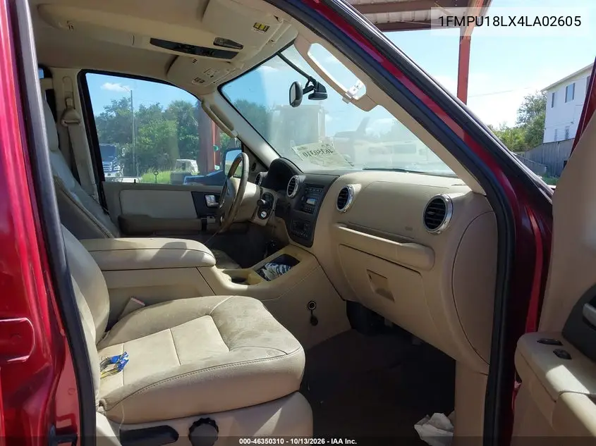 2004 FORD EXPEDITION VIN 1FMPU18LX4LA02605 — фото 5